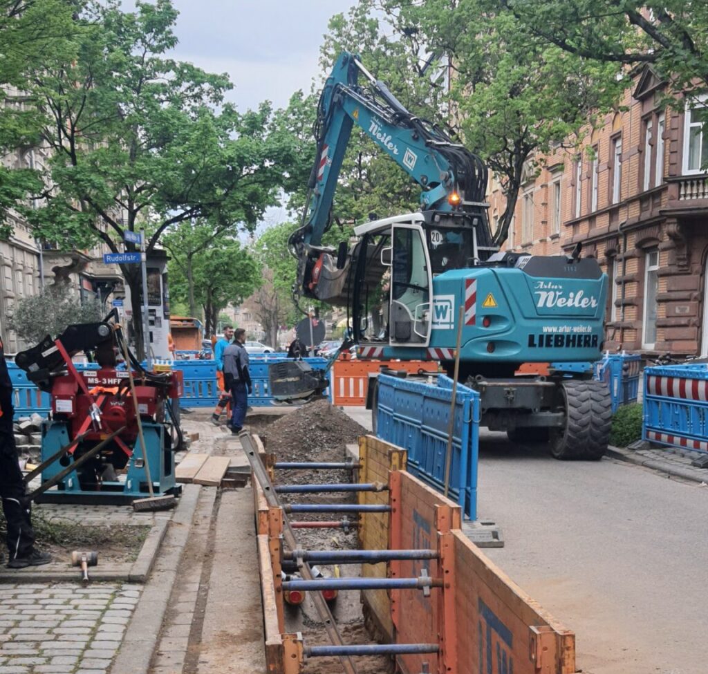 Baldiger Abschluss der Fernwärme